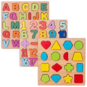 Puzzle Chiffres,Formes et lettres